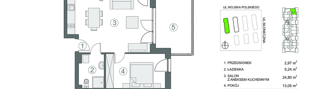 Mieszkanie w inwestycji: Baltic Park 2 Pogorzelica bud. 1 i 2