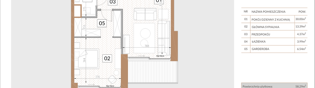 Mieszkanie w inwestycji: Portico Marina