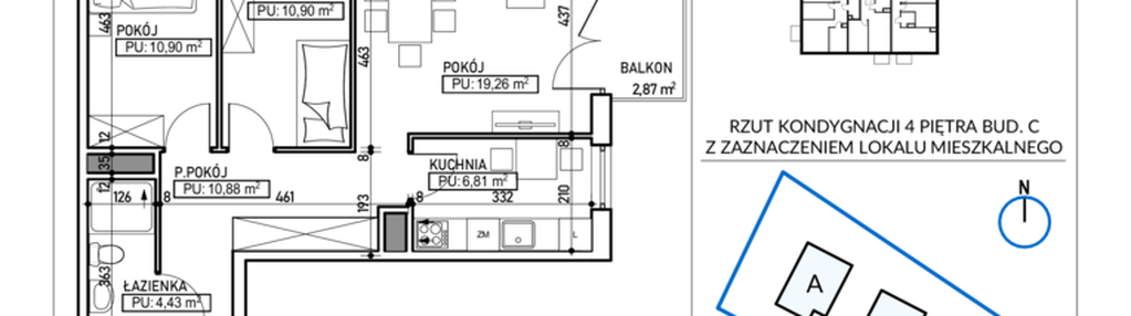 Mieszkanie w inwestycji: Jodłowicka 5