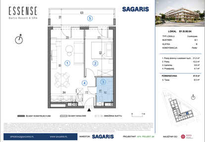Mieszkanie w inwestycji: ESSENSE Baltic Resort&SPA 2 - apartamenty inwestycyjne