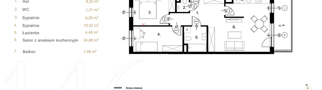 Mieszkanie w inwestycji: Korkowa 146