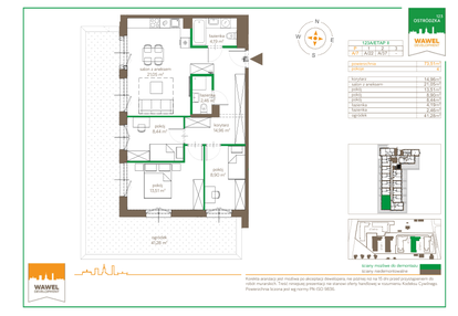 Mieszkanie w inwestycji: Ostródzka 123 - II etap
