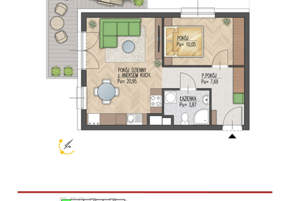 Mieszkanie w inwestycji: Enklawa Starosielce