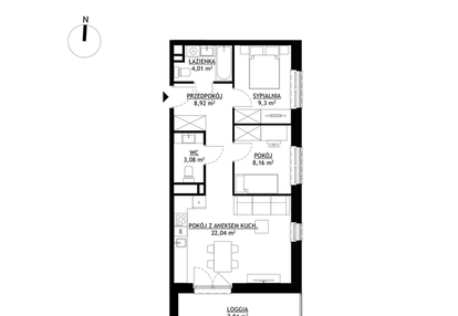 Mieszkanie w inwestycji: FUTURO