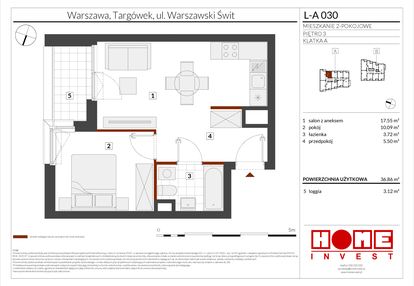 Mieszkanie w inwestycji: Warszawski Świt etap XII