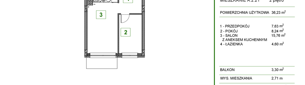 Mieszkanie w inwestycji: Ogrody Centrum 2