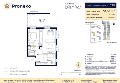 Mieszkanie w inwestycji: Osiedle Kompas