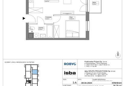 Mieszkanie w inwestycji: Apartamenty Krakowska etap VIII