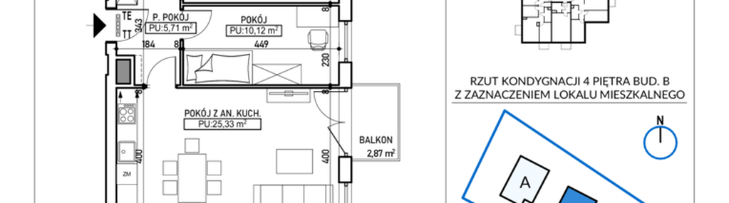 Mieszkanie w inwestycji: Jodłowicka 5