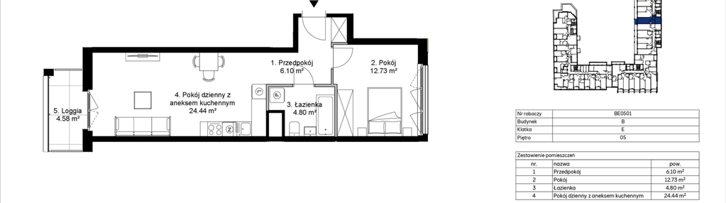 Mieszkanie w inwestycji: Awangarda Mogilska