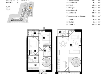 Mieszkanie w inwestycji: Cisha Apartamenty Dziwnów