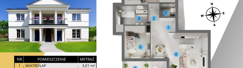Mieszkanie w inwestycji: Ogrody Tesoro VI
