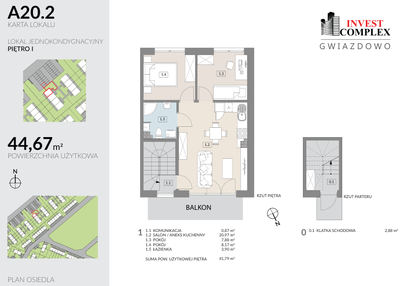 Mieszkanie w inwestycji: Osiedle Gwiazdowo etap 4b