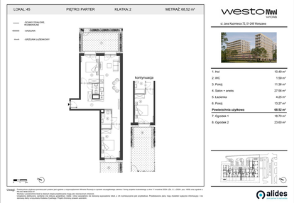 Mieszkanie w inwestycji: Westo Wola