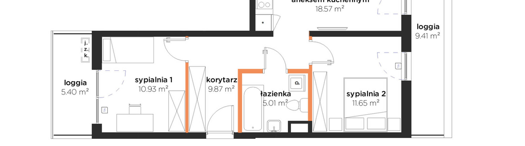 Mieszkanie w inwestycji: Nowe Żerniki to KOSMOS