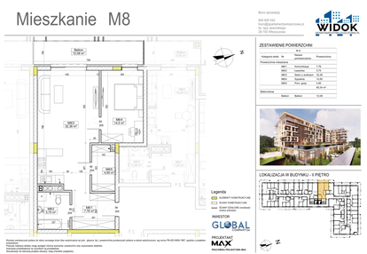 Mieszkanie w inwestycji: Apartamenty Widok Włoszczowa