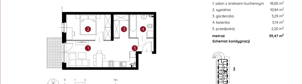 Mieszkanie w inwestycji: Murapol Helio