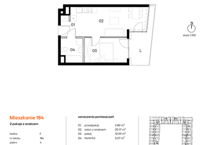 Mieszkanie w inwestycji: Miasto Polskich Mistrzów Olimpijskich