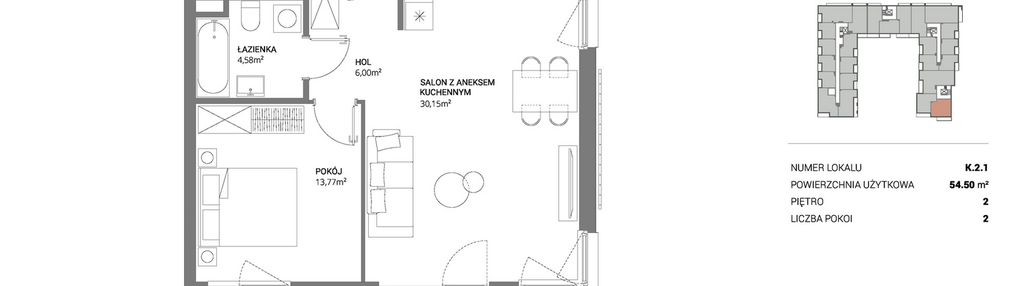 Mieszkanie w inwestycji: Łopuszańska 47 - etap 3