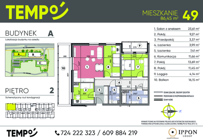 Mieszkanie w inwestycji: Osiedle TEMPO