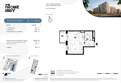 Mieszkanie w inwestycji: Nowe Promenady etap II