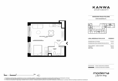 Mieszkanie w inwestycji: KANWA