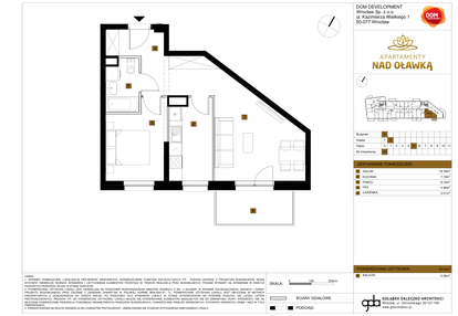 Mieszkanie w inwestycji: Apartamenty nad Oławką