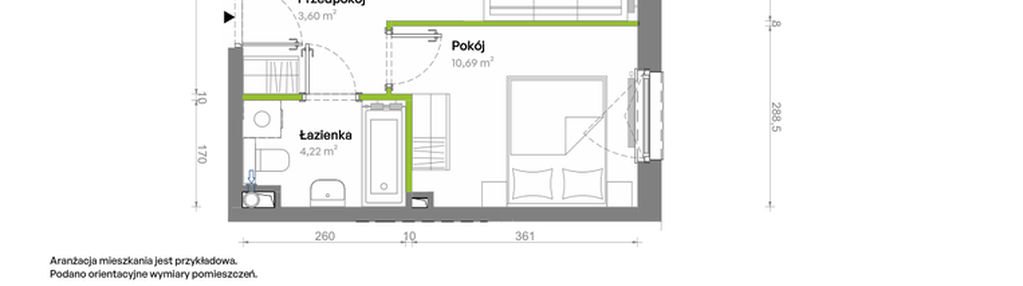 Mieszkanie w inwestycji: Południe Vita