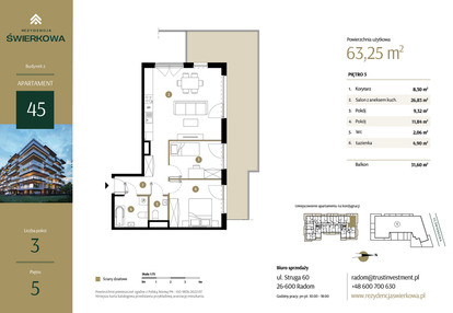 Mieszkanie w inwestycji: Rezydencja Świerkowa - etap II