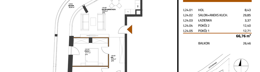 Mieszkanie w inwestycji: Baysuites