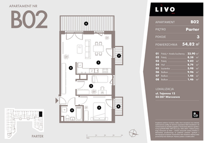 Mieszkanie w inwestycji: Livo