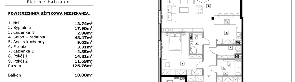 Mieszkanie w inwestycji: Apartamenty Anin