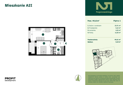 Mieszkanie w inwestycji: Pogonowskiego 52