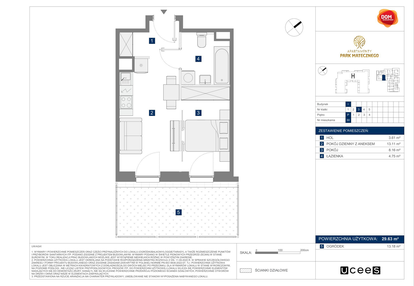 Mieszkanie w inwestycji: Apartamenty Park Matecznego Etap 2.2