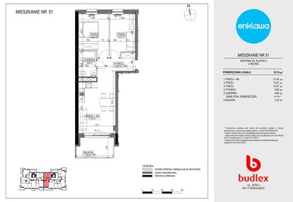 Mieszkanie w inwestycji: Enklawa Apartamenty Z4 i Z5