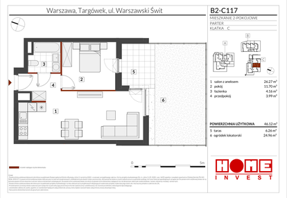 Mieszkanie w inwestycji: Warszawski Świt etap IX