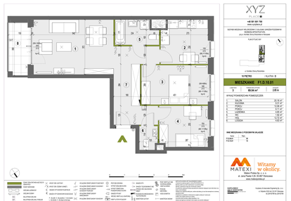 Mieszkanie w inwestycji: XYZ Place