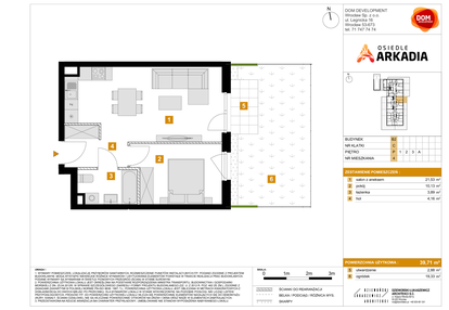 Mieszkanie w inwestycji: Osiedle Arkadia