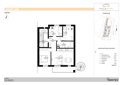 Mieszkanie w inwestycji: Villa Stoki Beskidzka 109