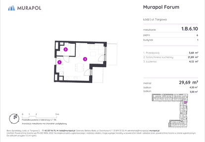 Mieszkanie w inwestycji: Murapol Forum