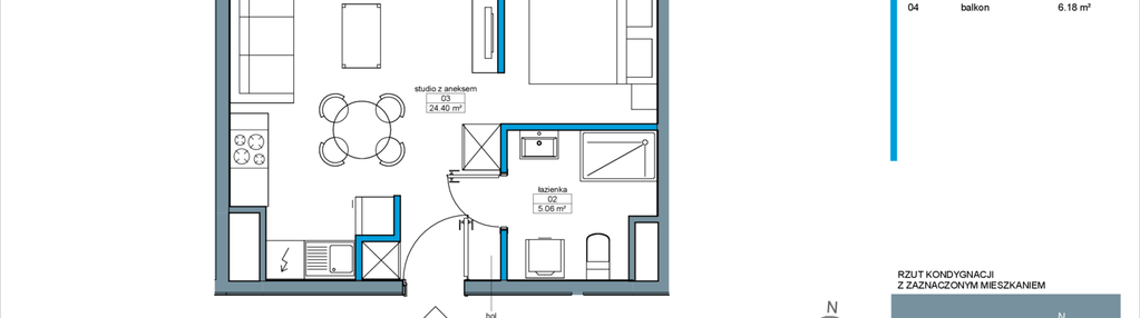 Mieszkanie w inwestycji: Rakoczego 17