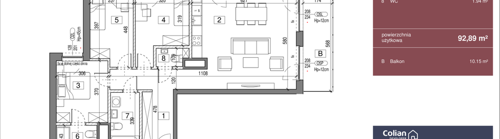 Mieszkanie w inwestycji: Goplana budynek G