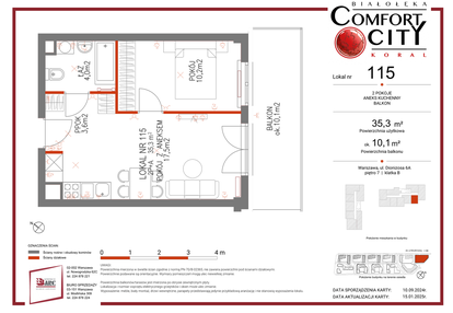 Mieszkanie w inwestycji: Comfort City Koral