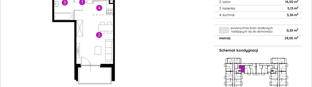 Mieszkanie w inwestycji: Murapol Apartamenty na Wzgórzu - bud. 4 i 5