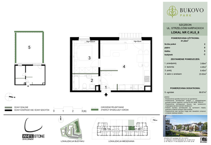 Mieszkanie w inwestycji: Bukovo Park