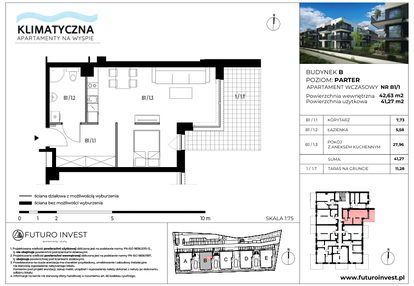 Mieszkanie w inwestycji: Apartamenty Klimatyczna