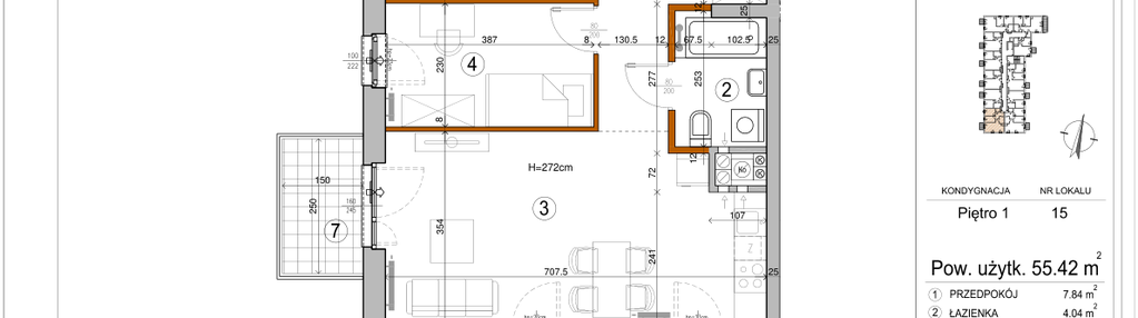 Mieszkanie w inwestycji: Park Leśny Rembertów etap VII