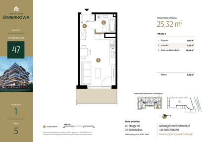 Mieszkanie w inwestycji: Rezydencja Świerkowa - etap II