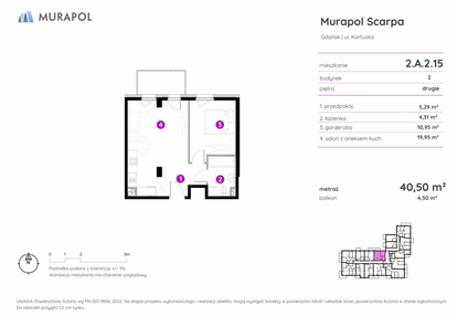 Mieszkanie w inwestycji: Murapol Scarpa