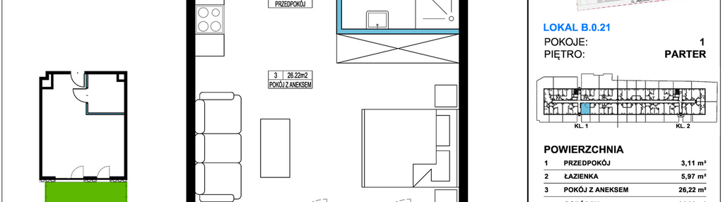 Mieszkanie w inwestycji: Jabłonova